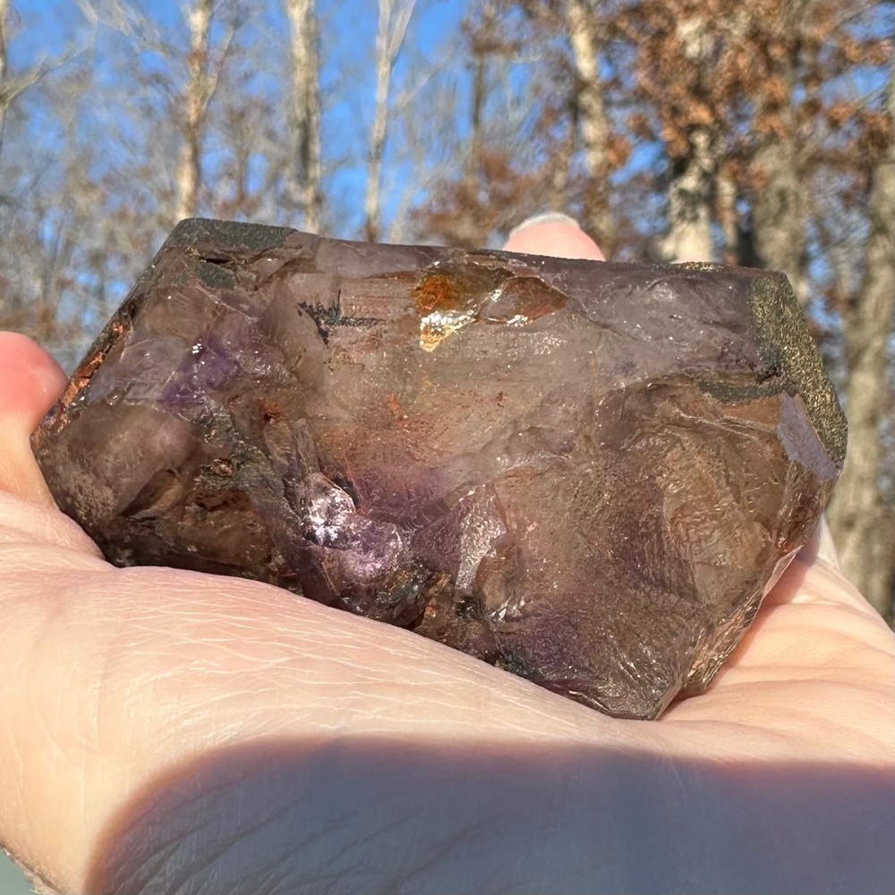 Natural AURALITE Amethyst Rough Multi Terminated LARGE Specimen super 23 - Picture 5 of 15